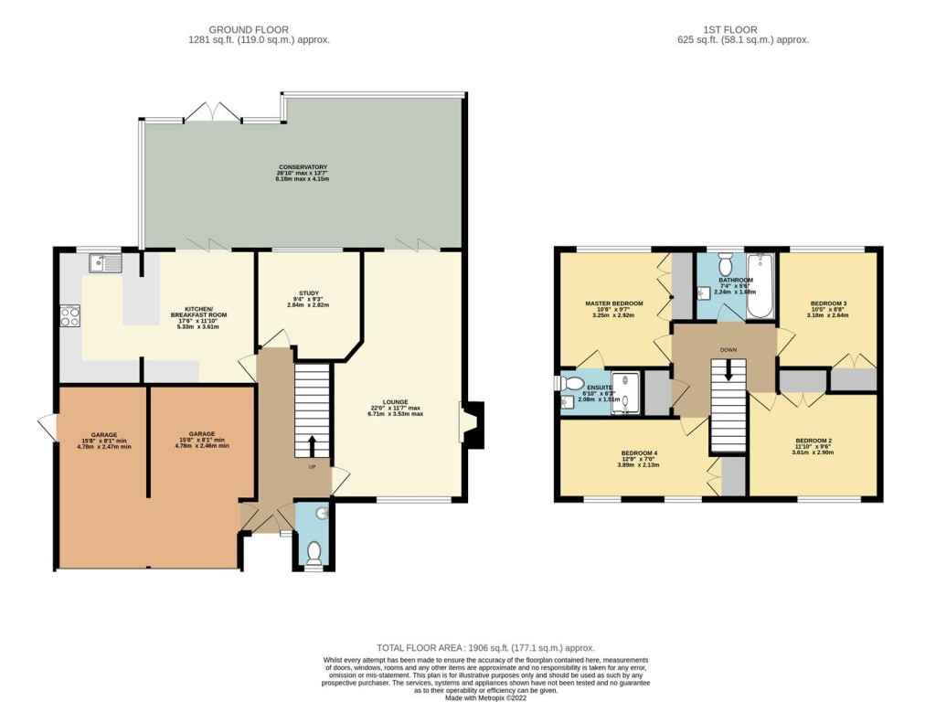 Floorplans For Chatsworth Green, Hatch Warren, Basingstoke