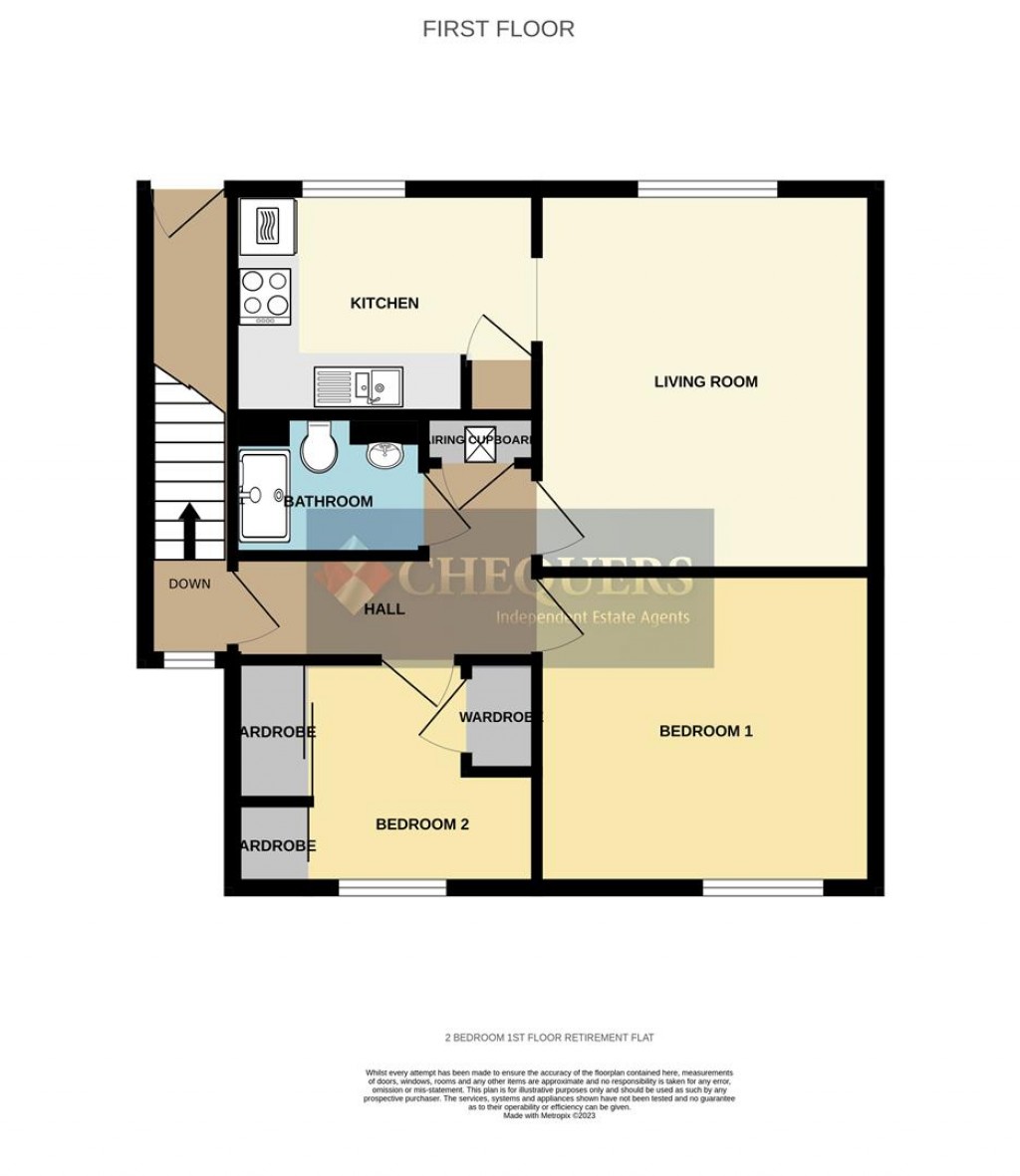 Floorplans For Gershwin Court, Basingstoke