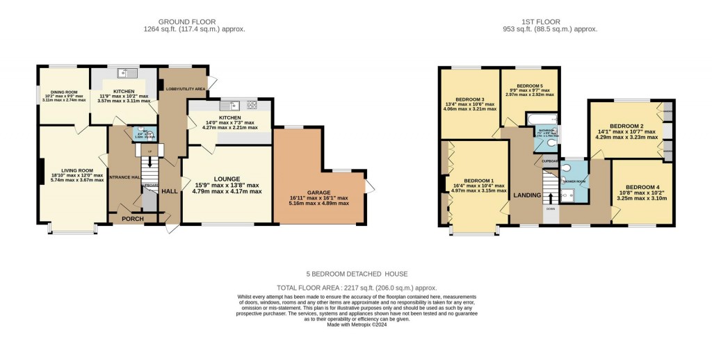 Floorplans For Homesteads Road, Basingstoke