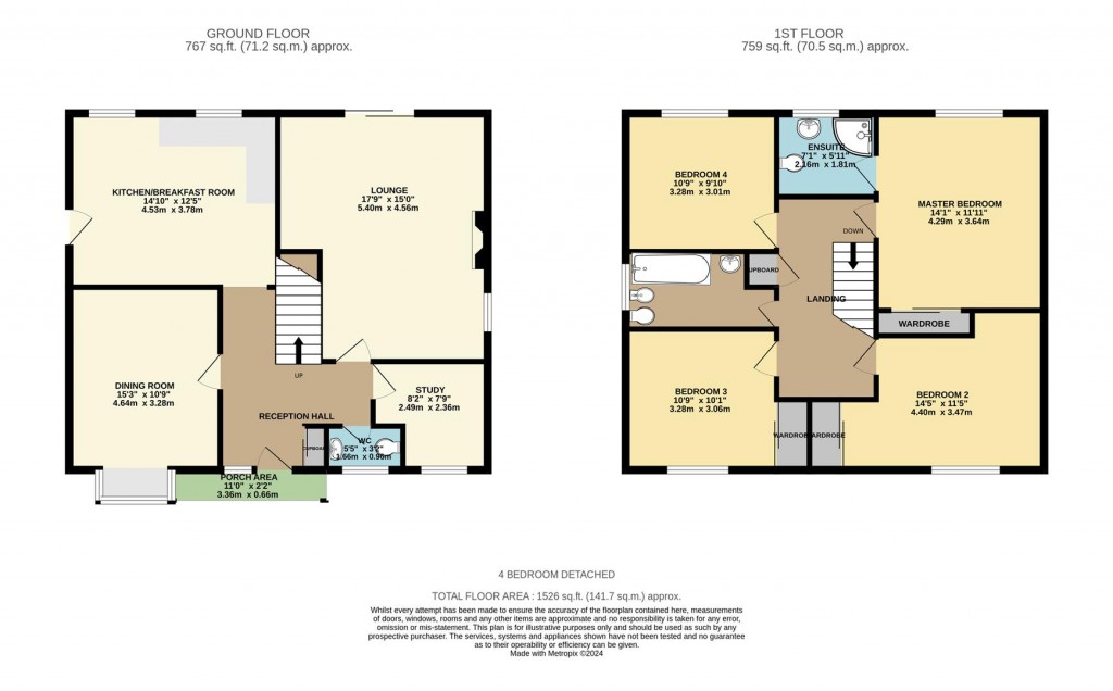 Floorplans For Reading Road, Chineham, Basingstoke