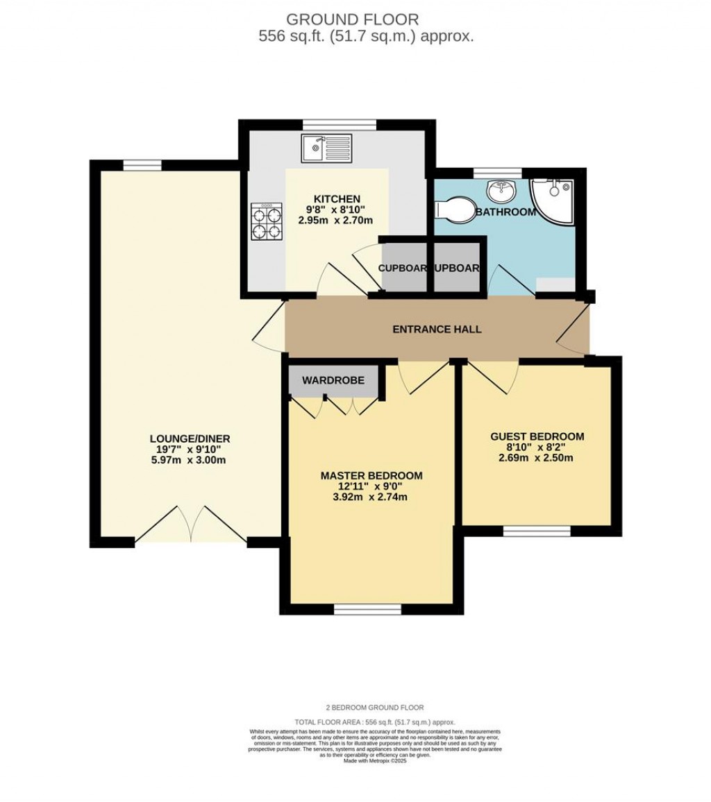 Floorplans For Clover Leaf Way, Old Basing, Basingstoke