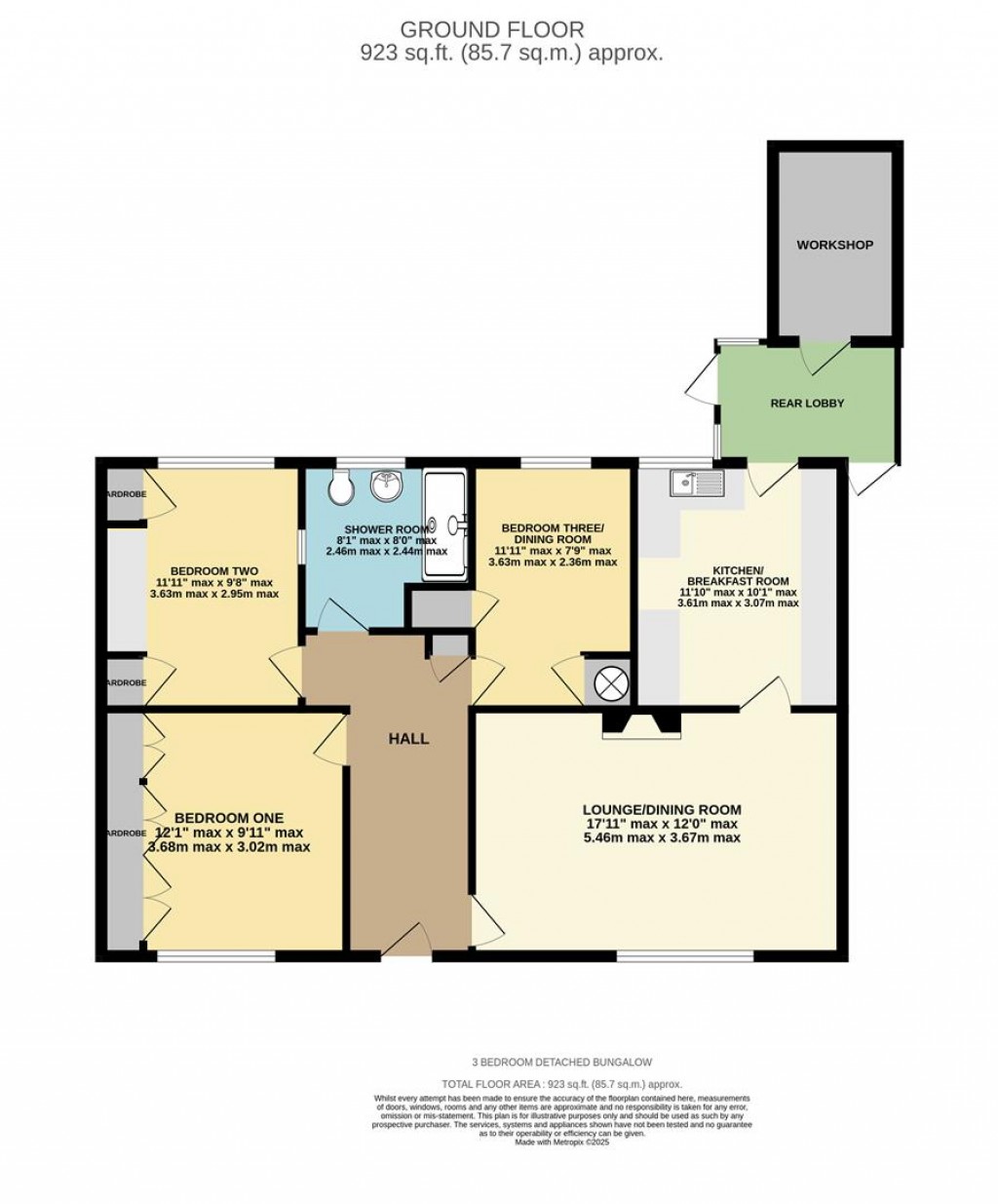 Floorplans For Princes Crescent, Basingstoke