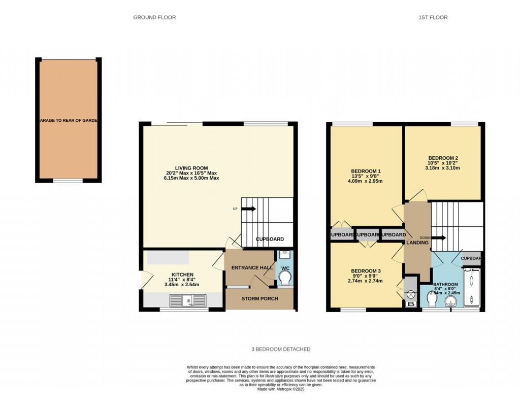 Floorplans For Derwent Road, Basingstoke