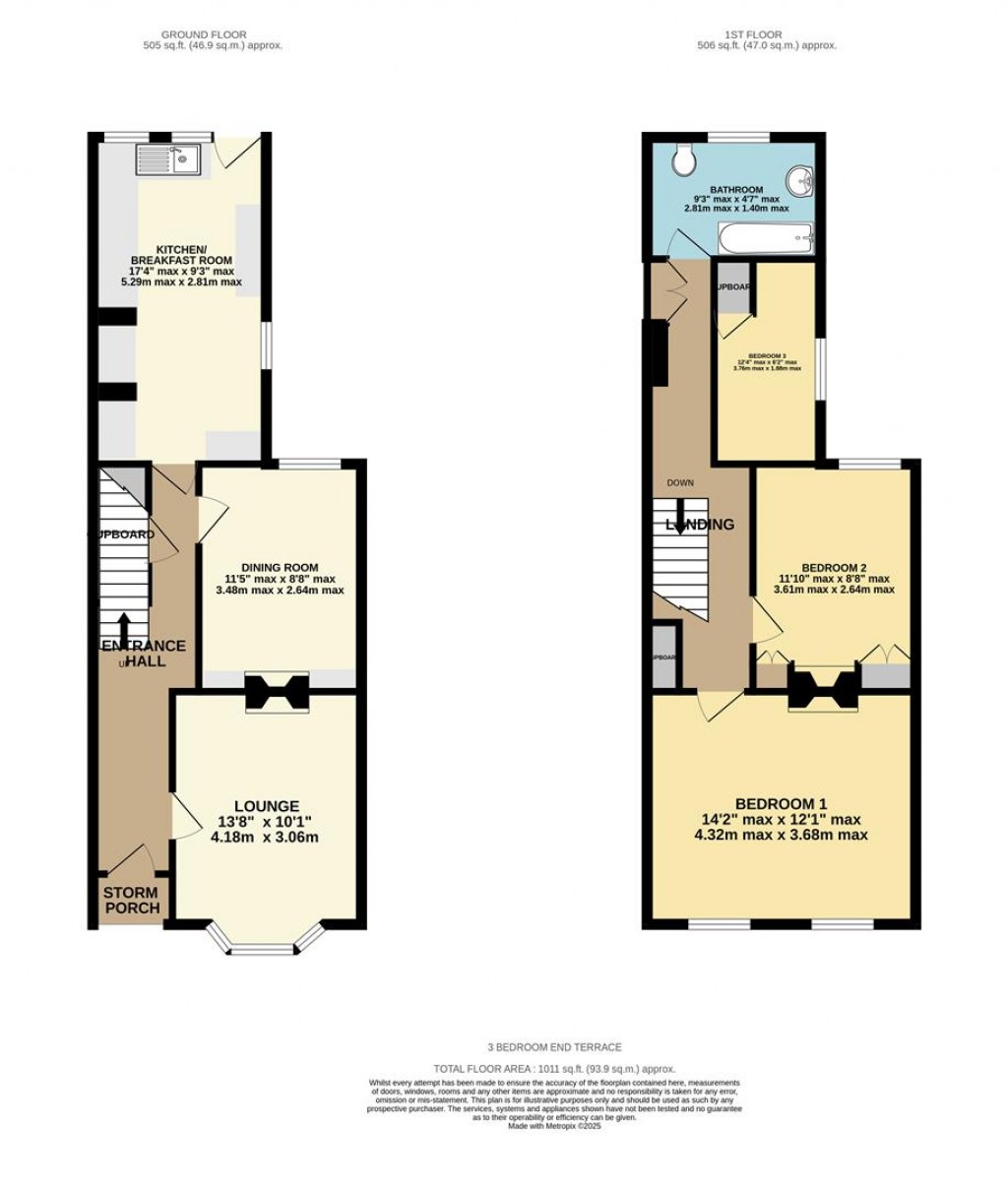 Floorplans For Rochford Road, BASINGSTOKE