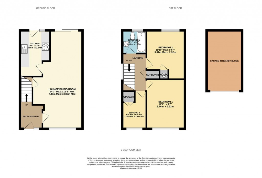Floorplans For Britten Road, Brighton Hill, Basingstoke