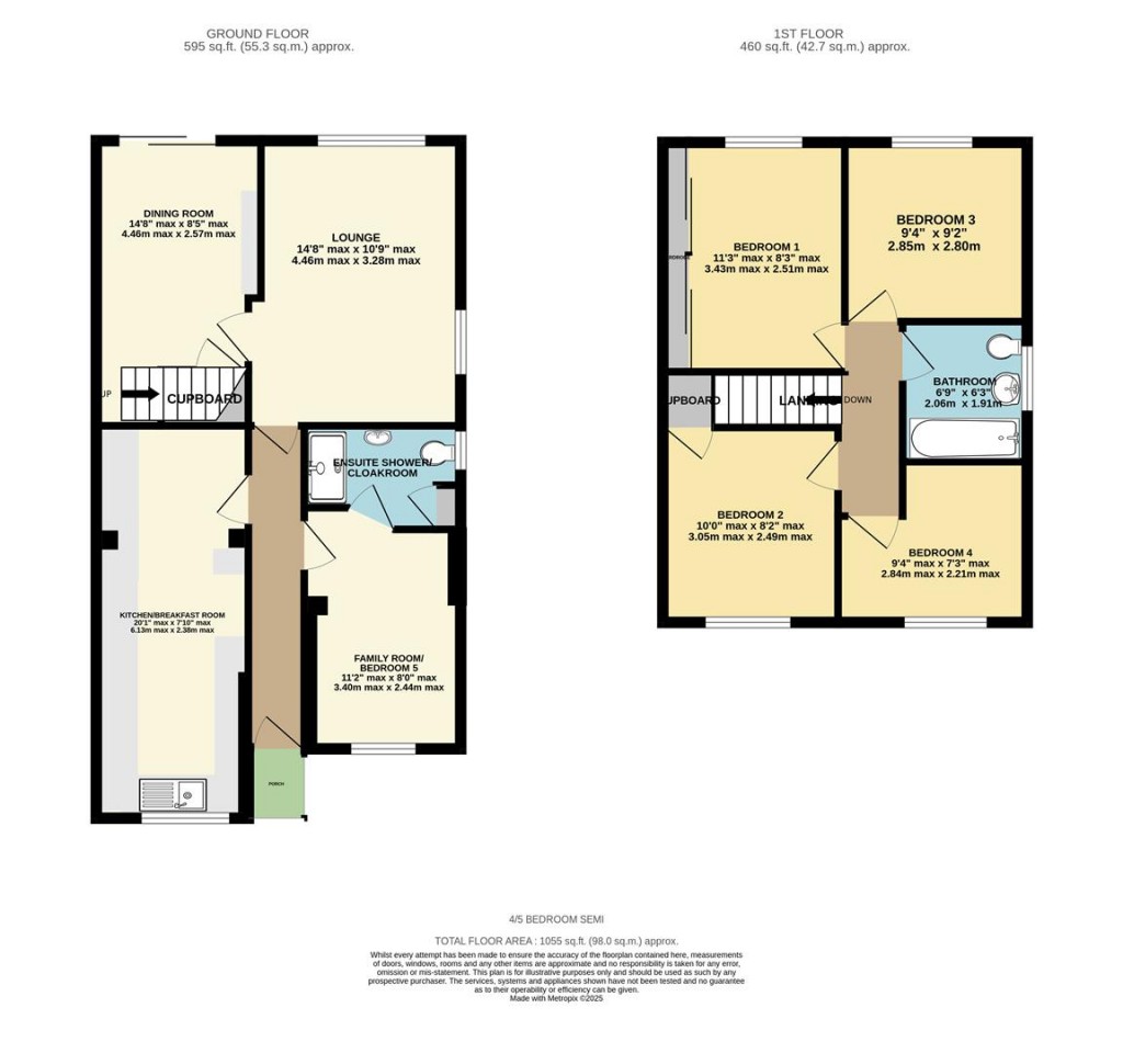 Floorplans For Scarlatti Road, Basingstoke