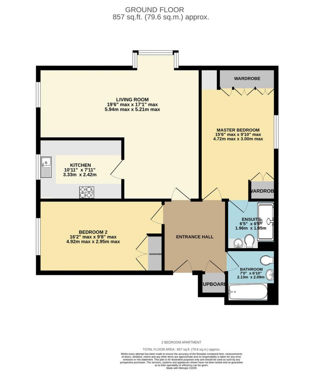 Floorplans For Pyotts Court, Old Basing, Basingstoke