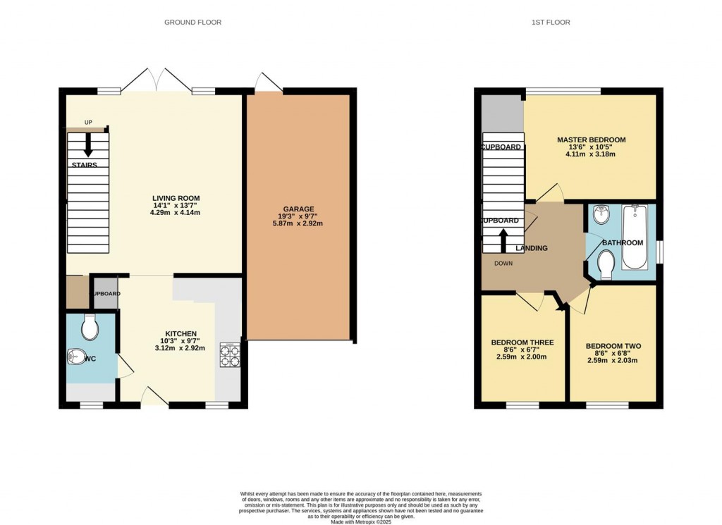 Floorplans For Wheeler Way, Marnel Park, Basingstoke