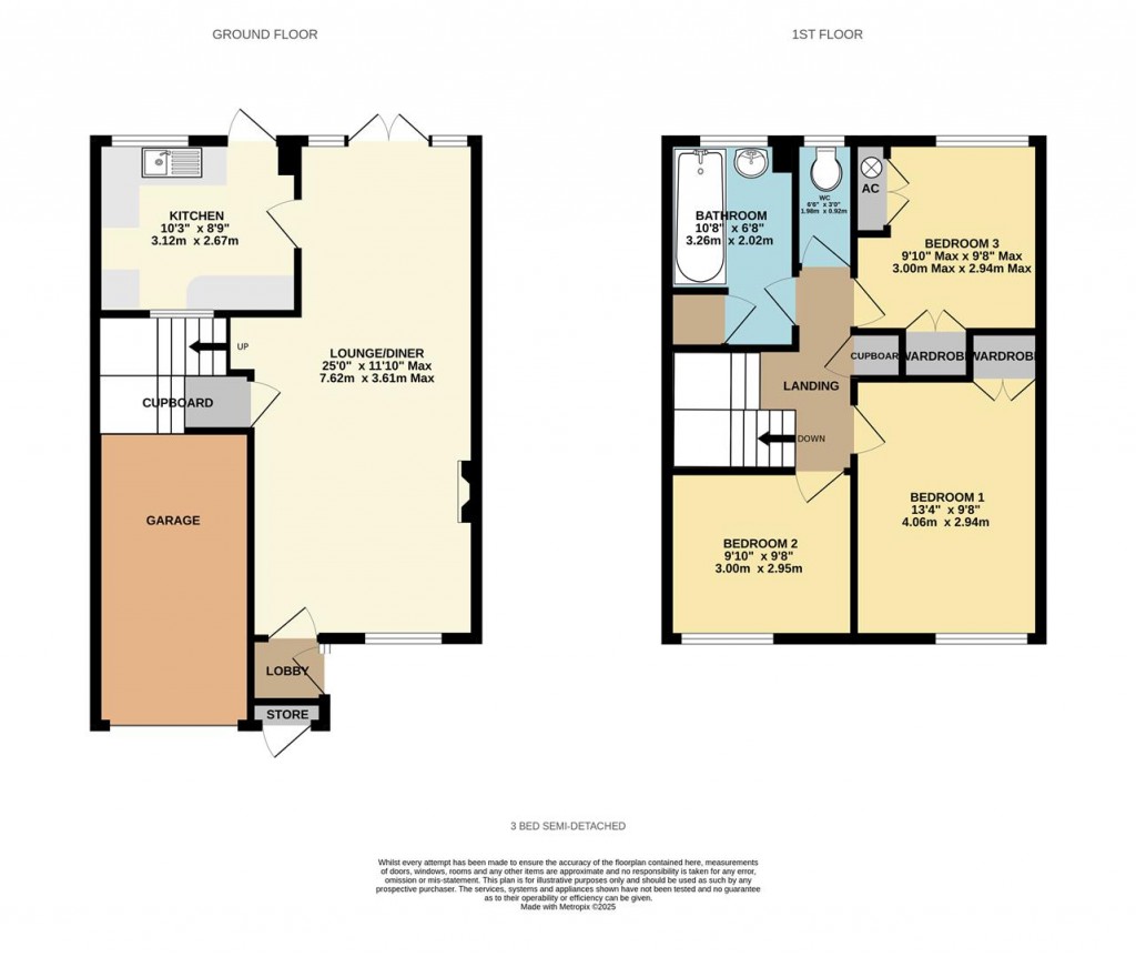 Floorplans For Windermere Avenue, Basingstoke