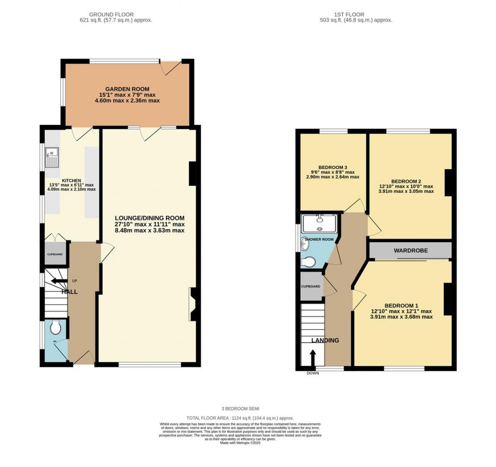 Floorplans For Lancaster Road, Basingstoke