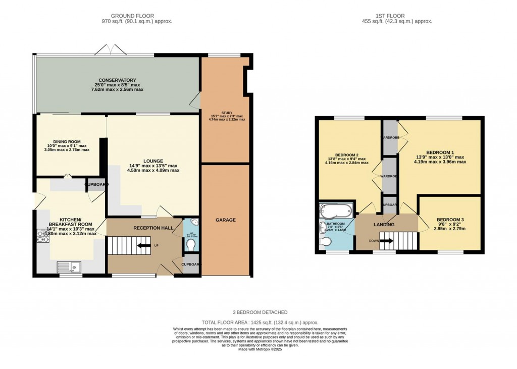 Floorplans For Dukes Ride, Silchester, Reading