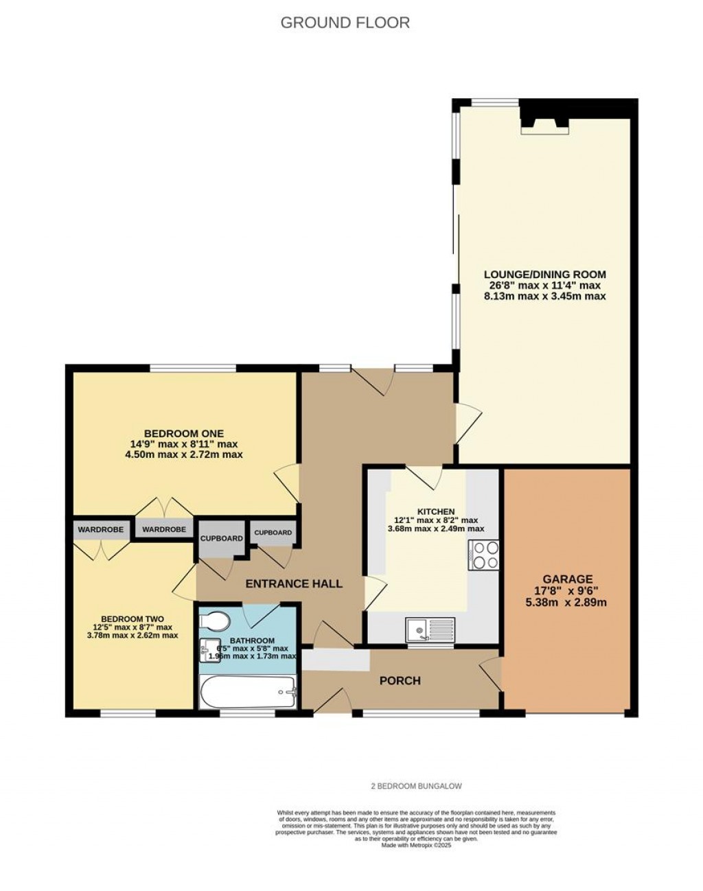 Floorplans For Bramble Way, Old Basing, Basingstoke