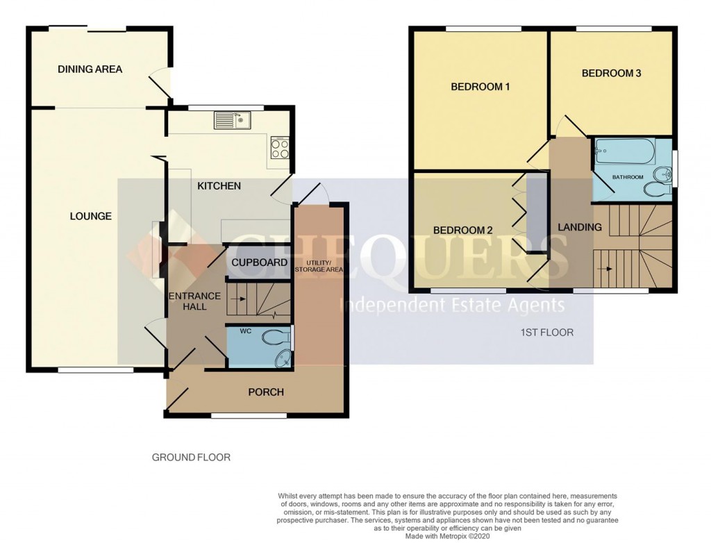 Floorplans For Kenilworth Road, Winklebury, BASINGSTOKE