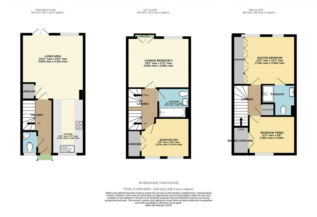 Floorplans For Skippetts Gardens, Basingstoke