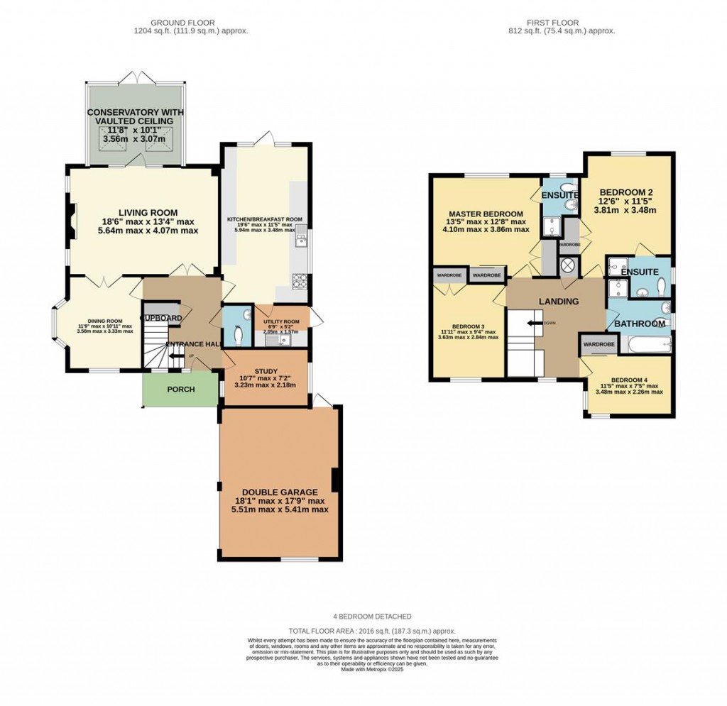Floorplans For Maynards Wood, Chineham, Basingstoke