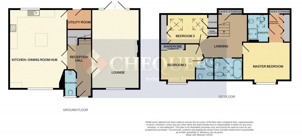 Floorplans For Rawdon Close, Old Basing, Basingstoke