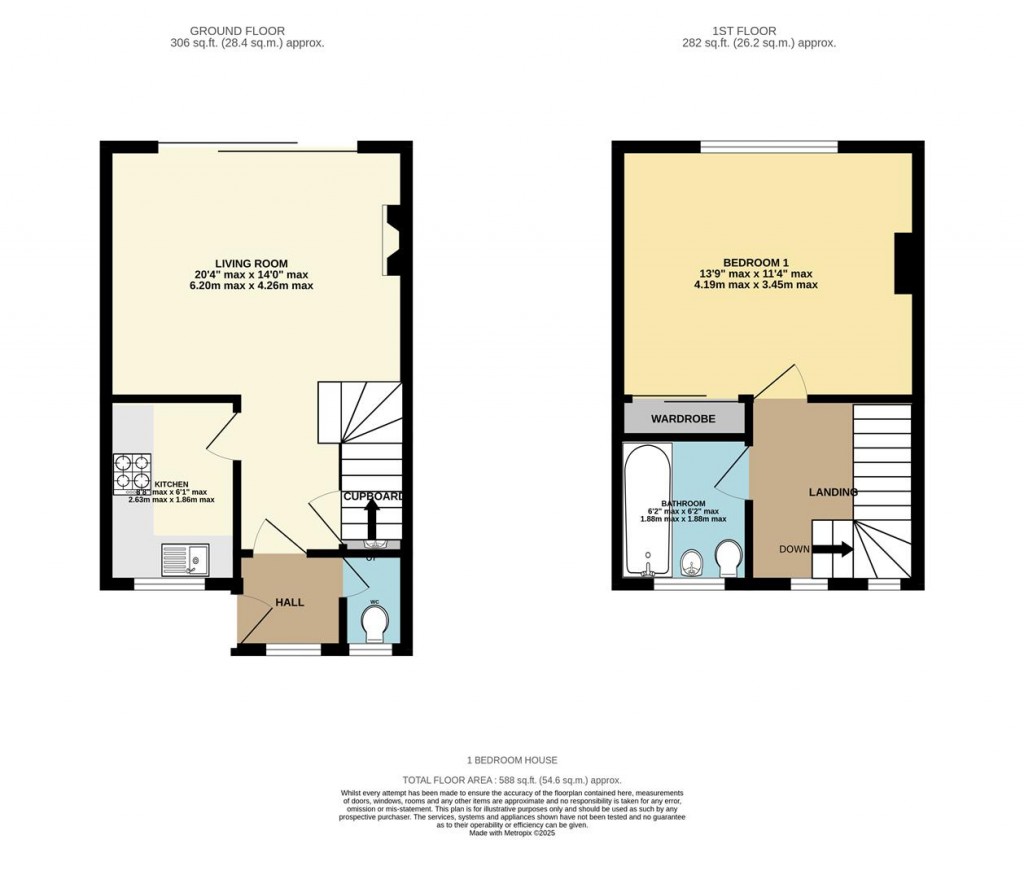 Floorplans For Hillcrest Court, Basingstoke