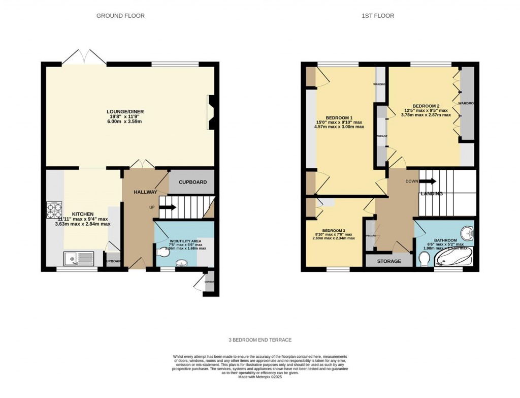 Floorplans For Anglesey Close, Basingstoke