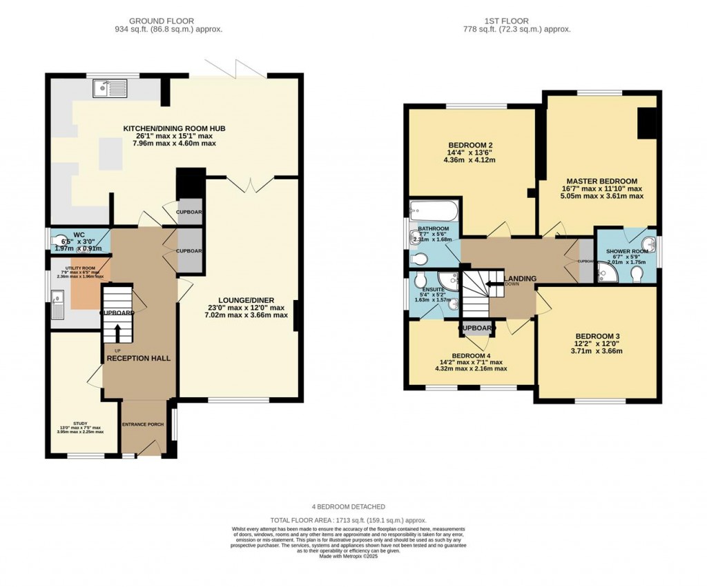 Floorplans For Lytton Road, Basingstoke