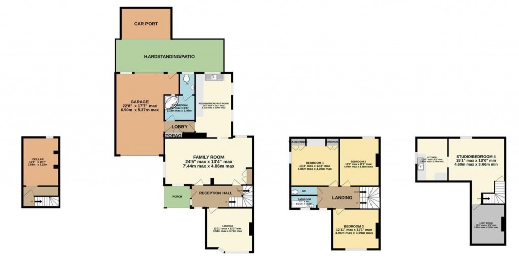 Floorplans For Cliddesden Road, Basingstoke
