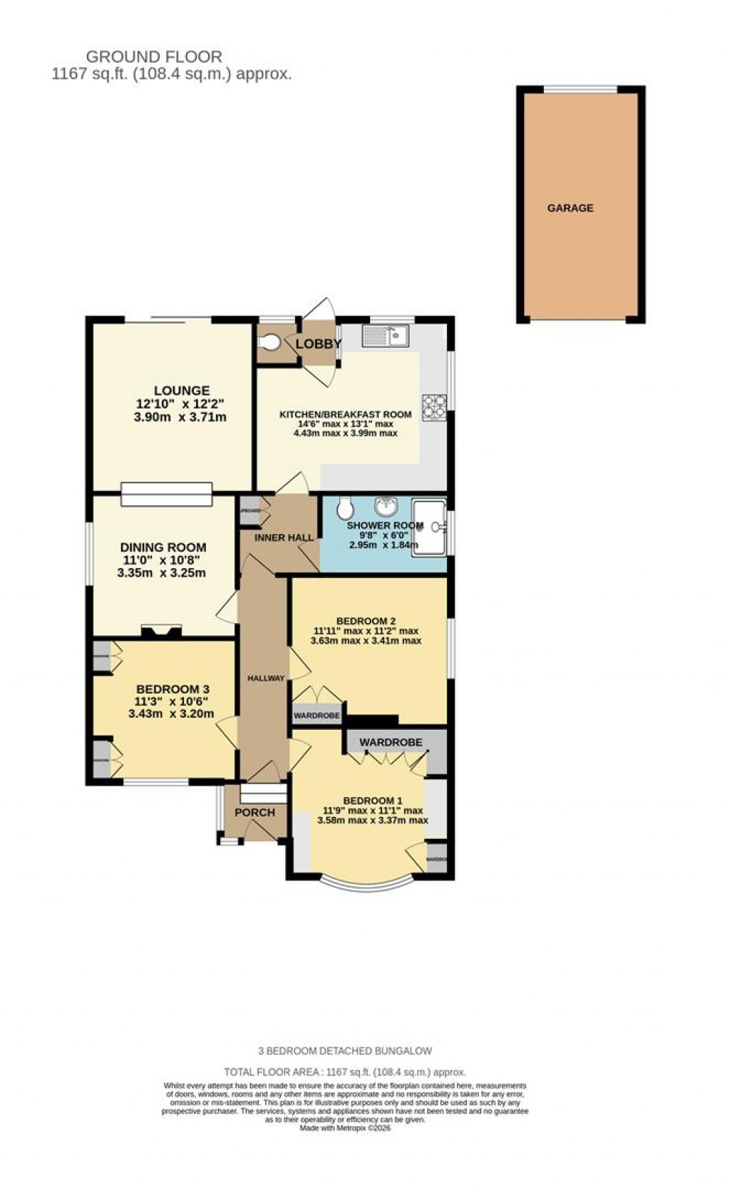 Floorplans For Buckskin Lane, Basingstoke