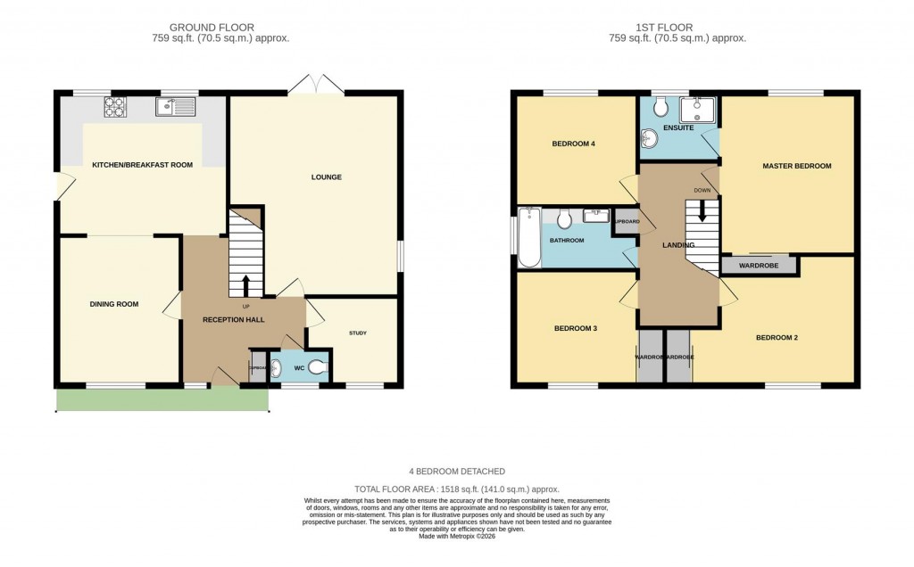 Floorplans For Reading Road, Chineham, Basingstoke