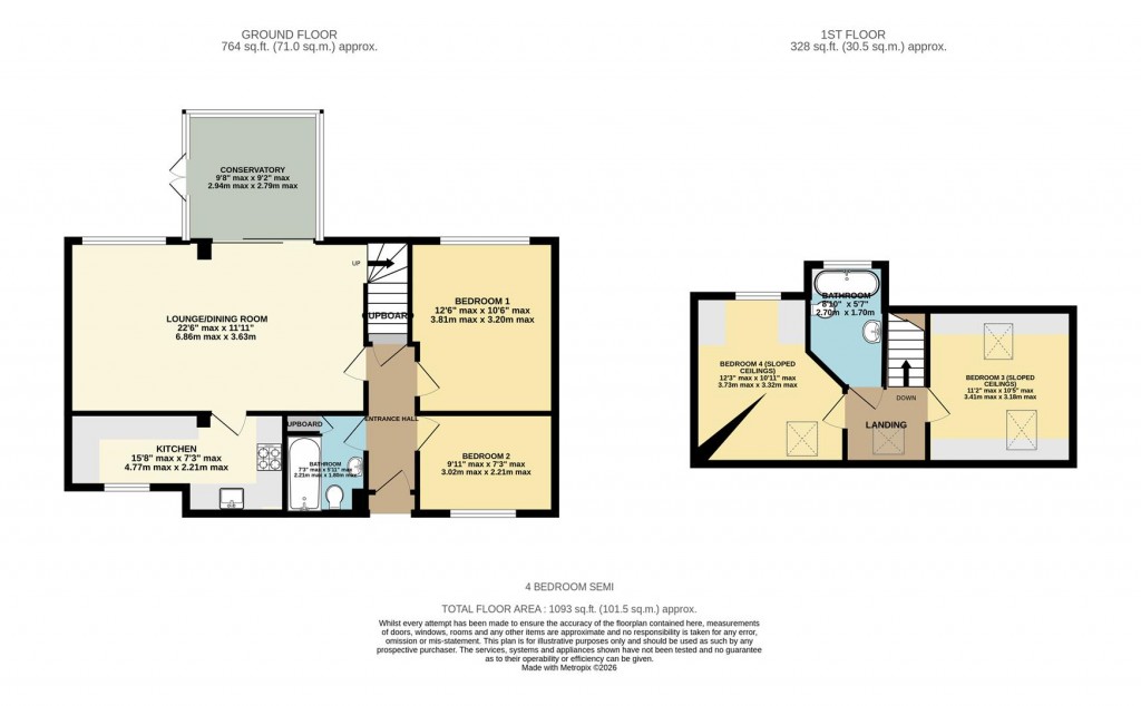 Floorplans For Cuckoo Close, North Waltham, Basingstoke