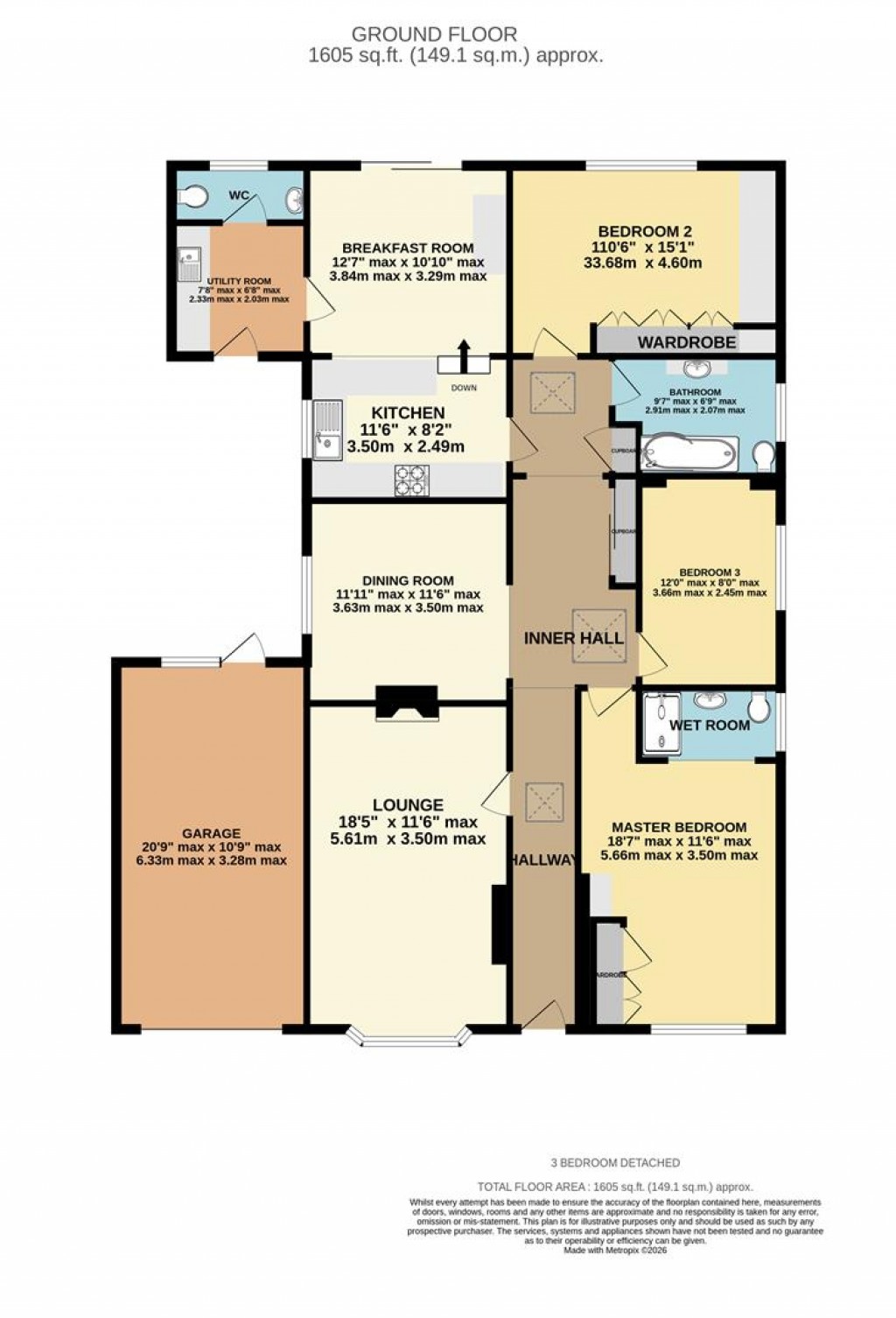 Floorplans For Coopers Lane, Bramley, Tadley