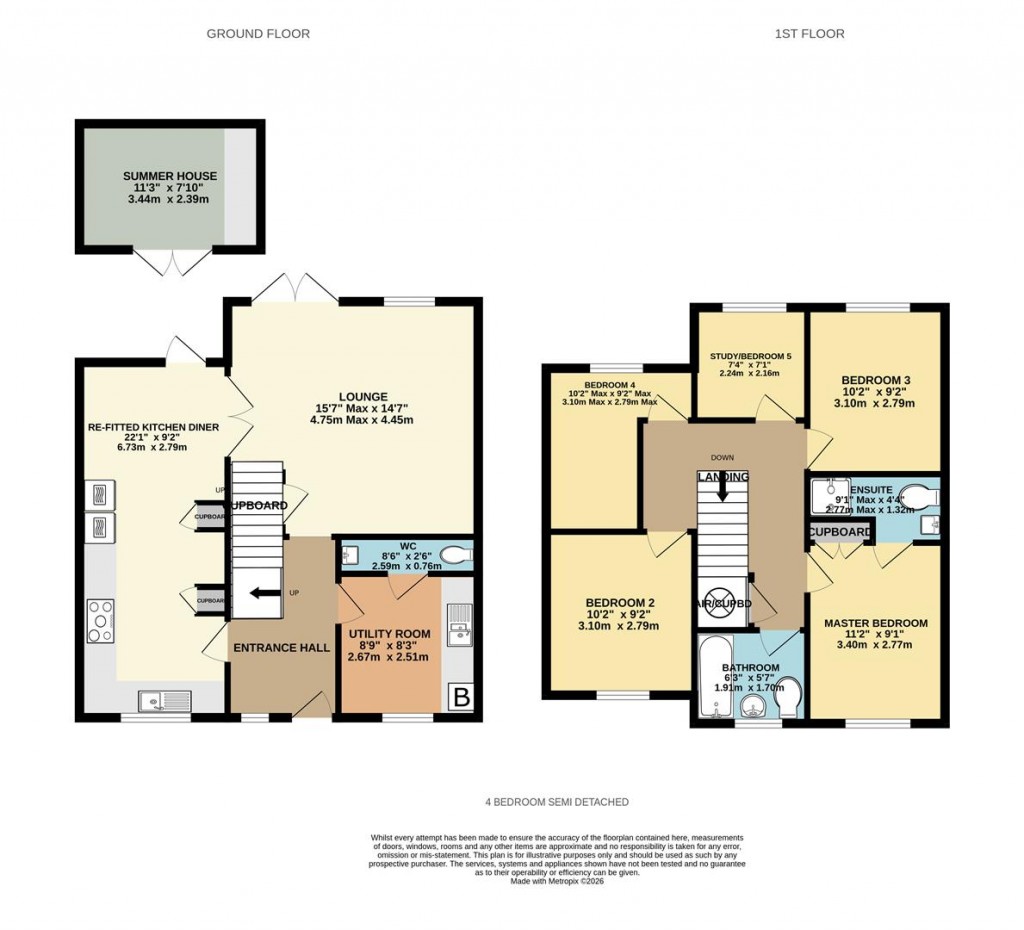Floorplans For Dickens Lane, Old Basing, Basingstoke