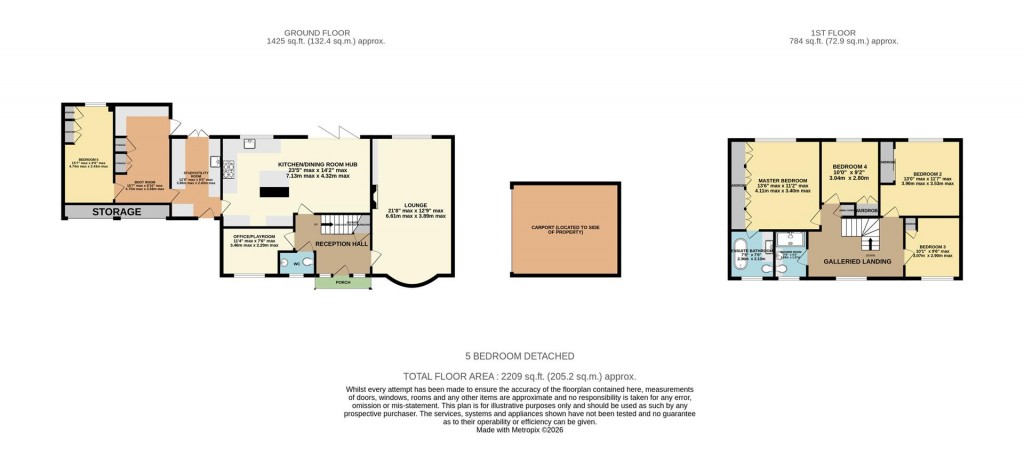 Floorplans For Church End, Sherfield-On-Loddon, Hook