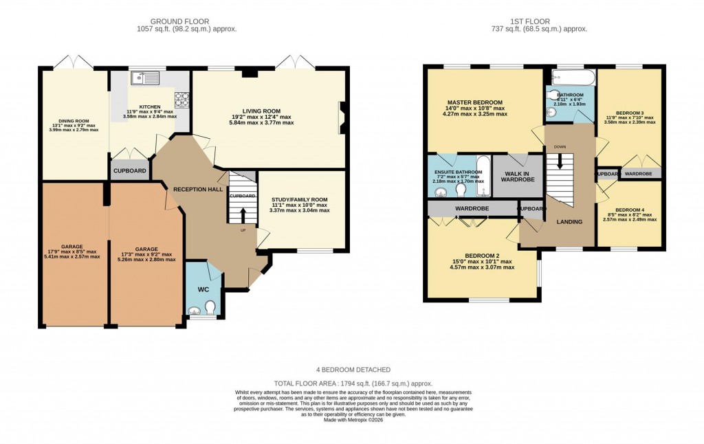 Floorplans For Chatsworth Green, Hatch Warren, Basingstoke