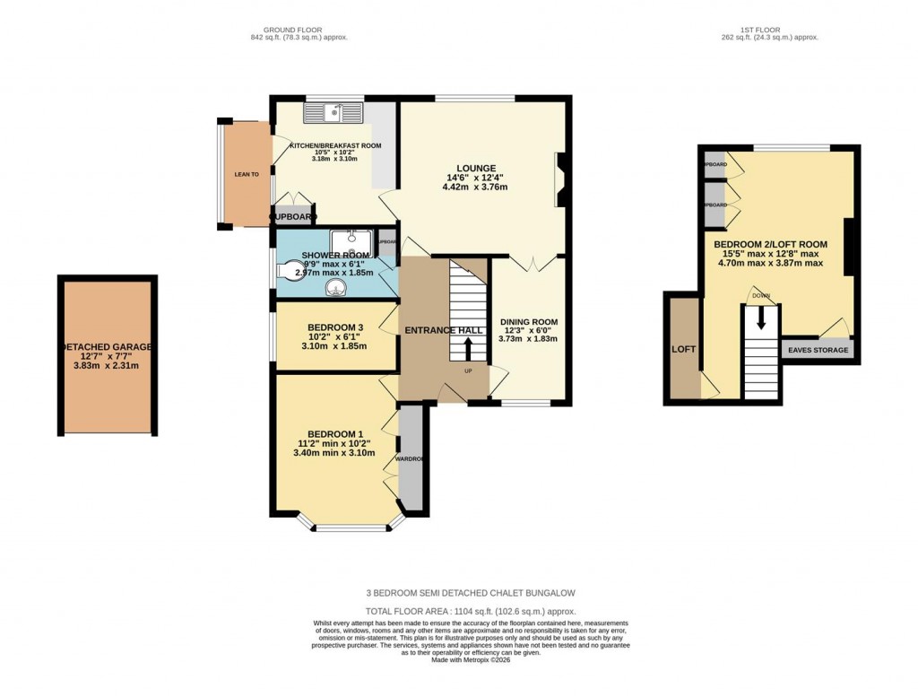 Floorplans For Woodroffe Drive, Basingstoke