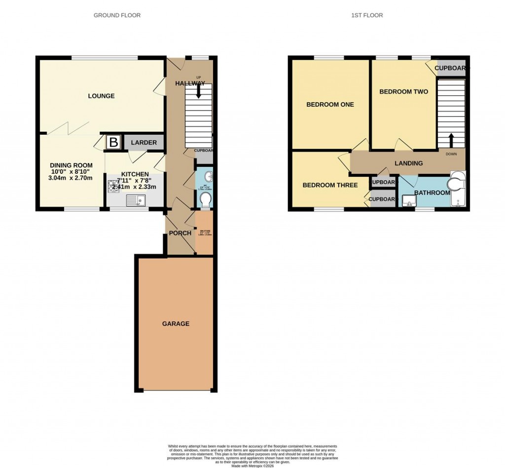 Floorplans For Pennine Way, Buckskin, Basingstoke