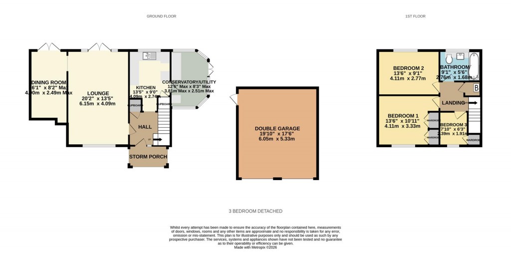 Floorplans For Kenilworth Road, Basingstoke