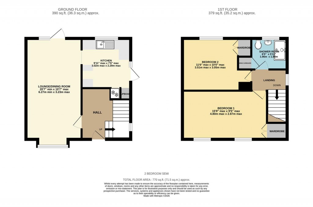 Floorplans For Kelvin Hill, Basingstoke